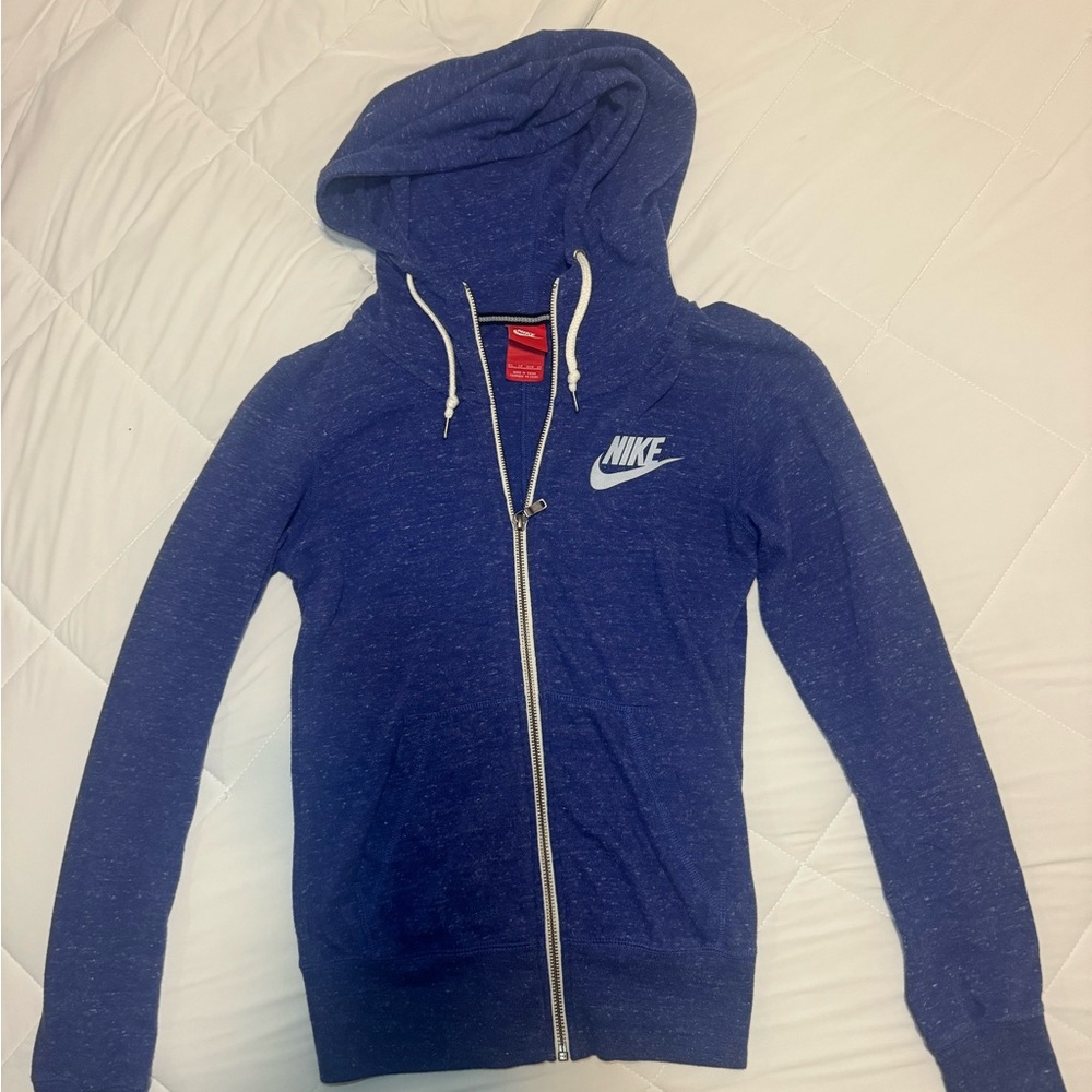 Nike Women's Blue Zip Up Jacket